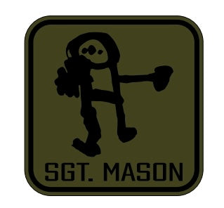 Sgt.Mason Rubber Patches