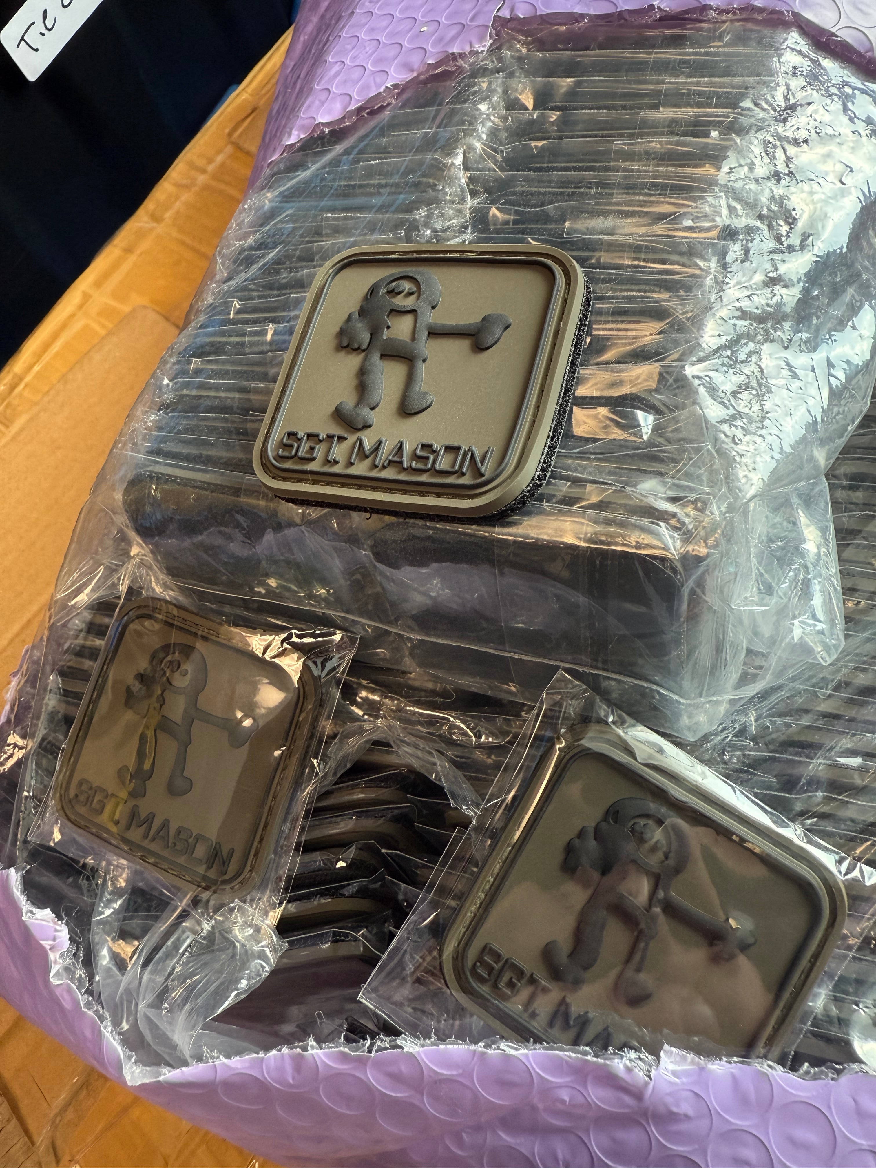 Sgt.Mason Rubber Patches