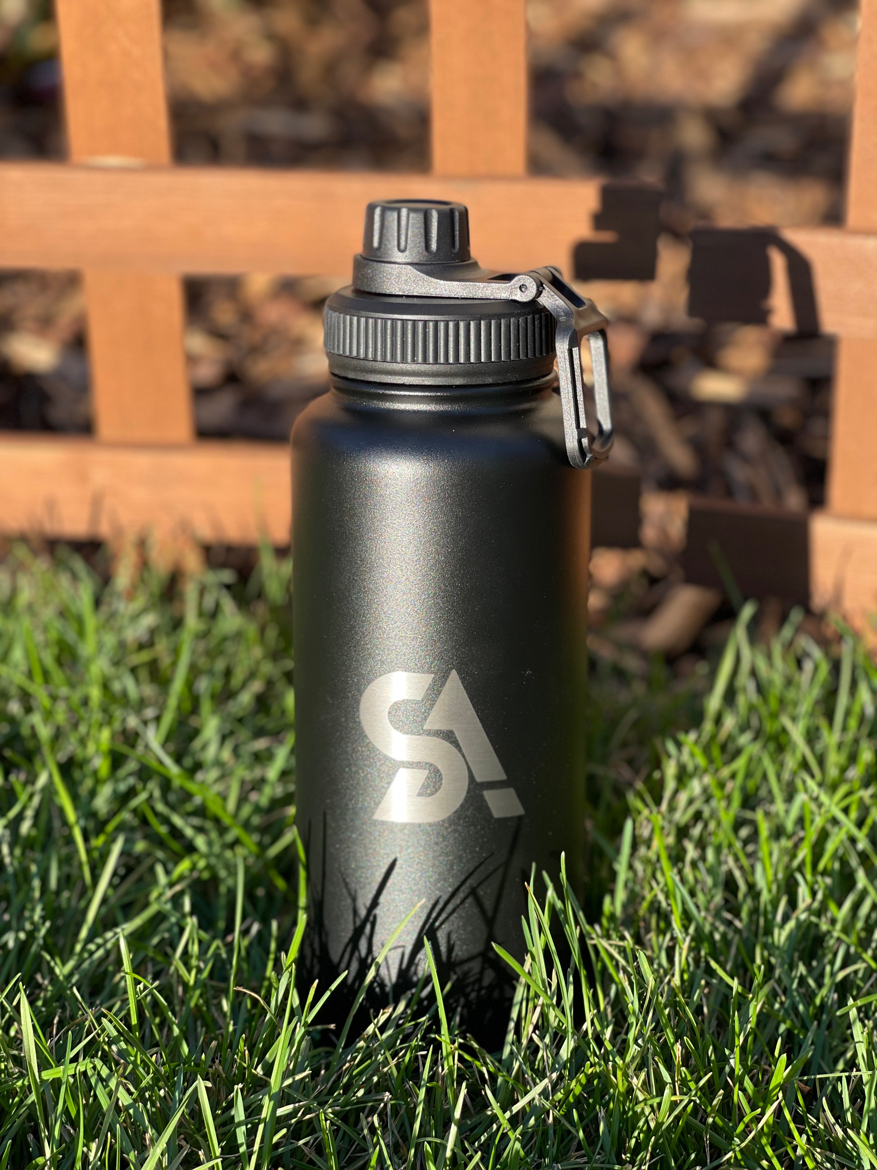 Stainless Steel 1L Bottle – STRAPT Apparel