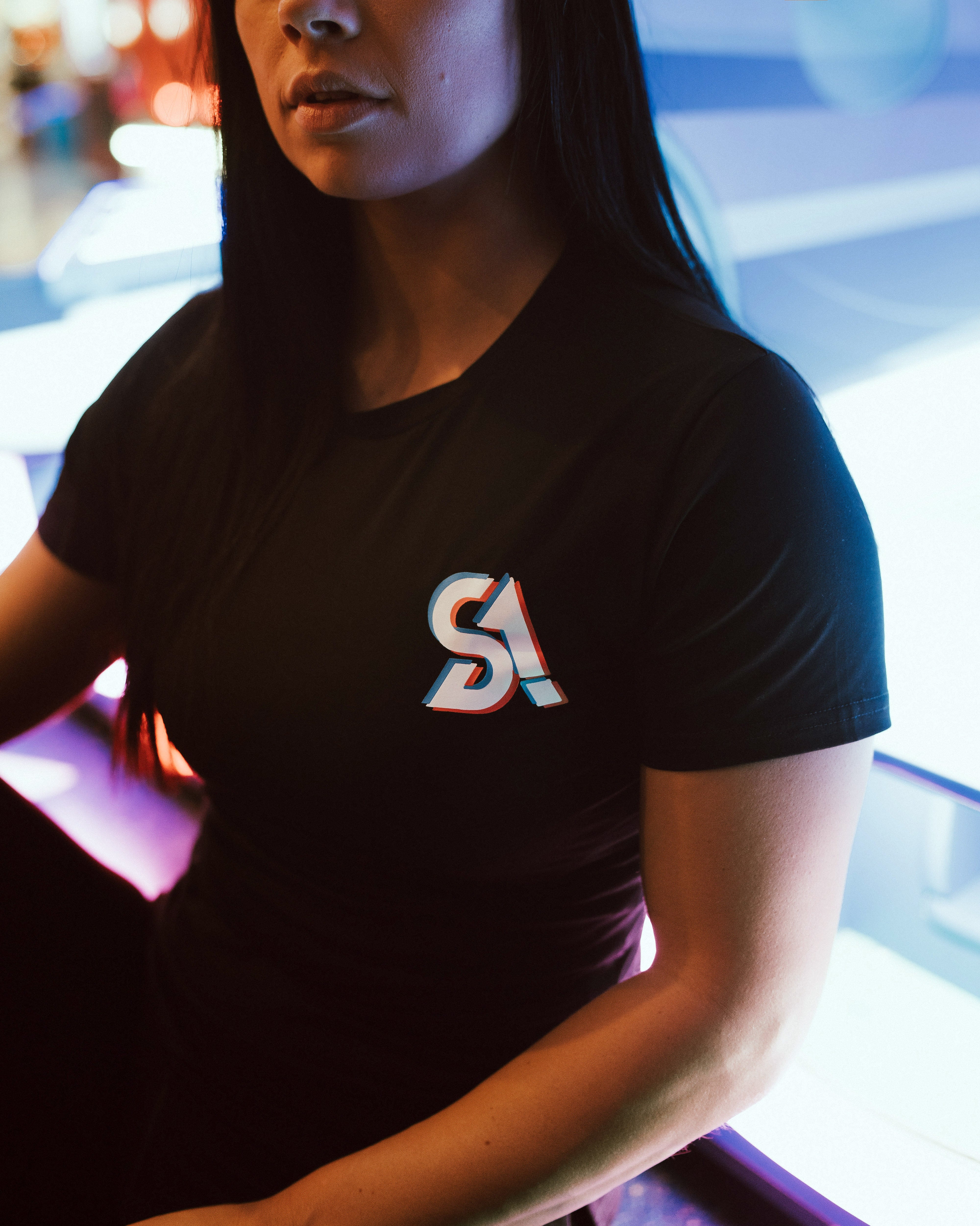 3D Blur Tee