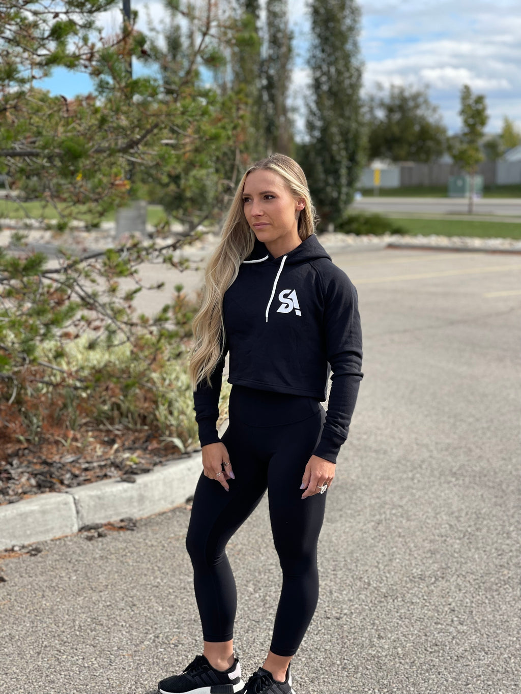 Covert Crop Hoodie