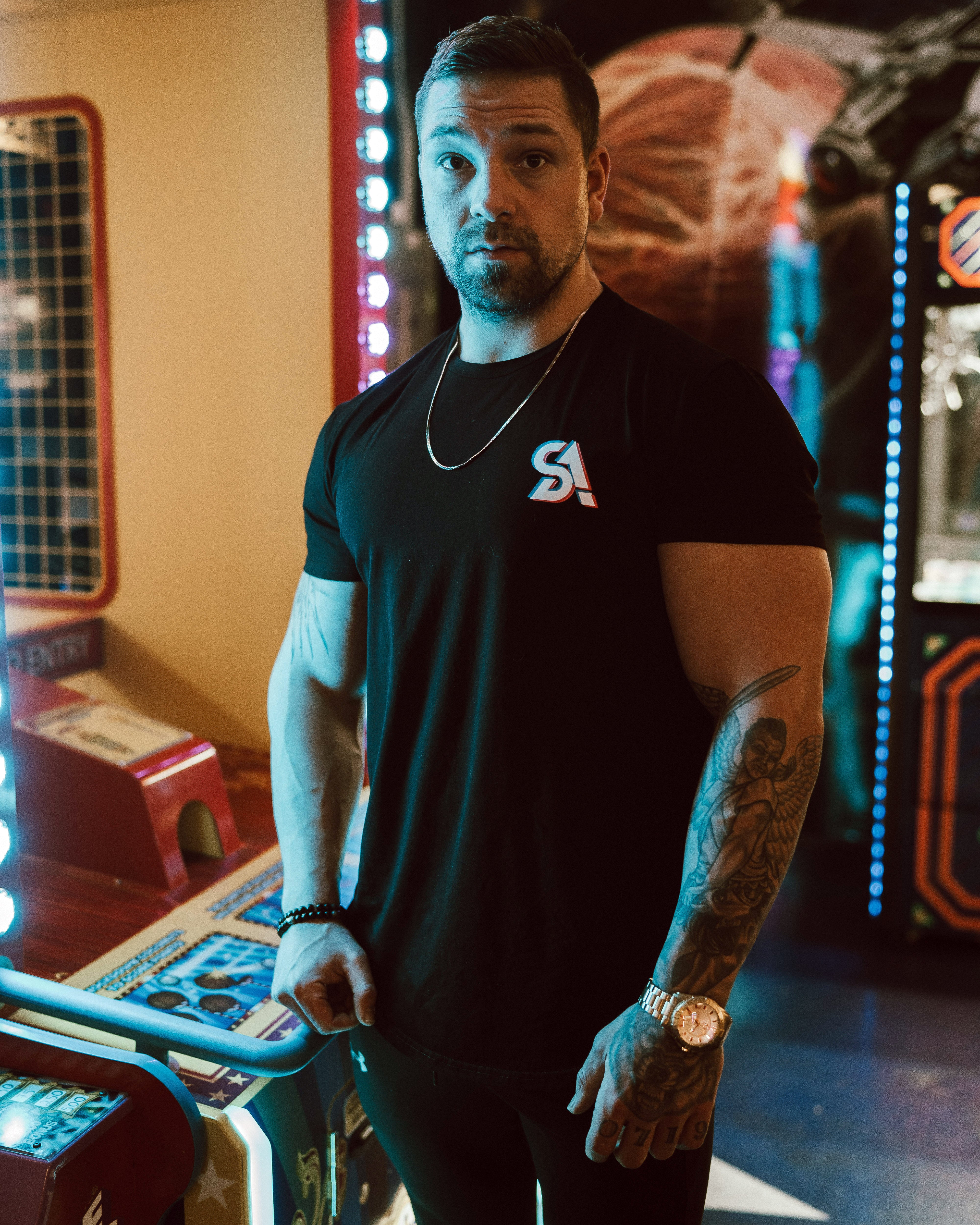 3D Blur Tee